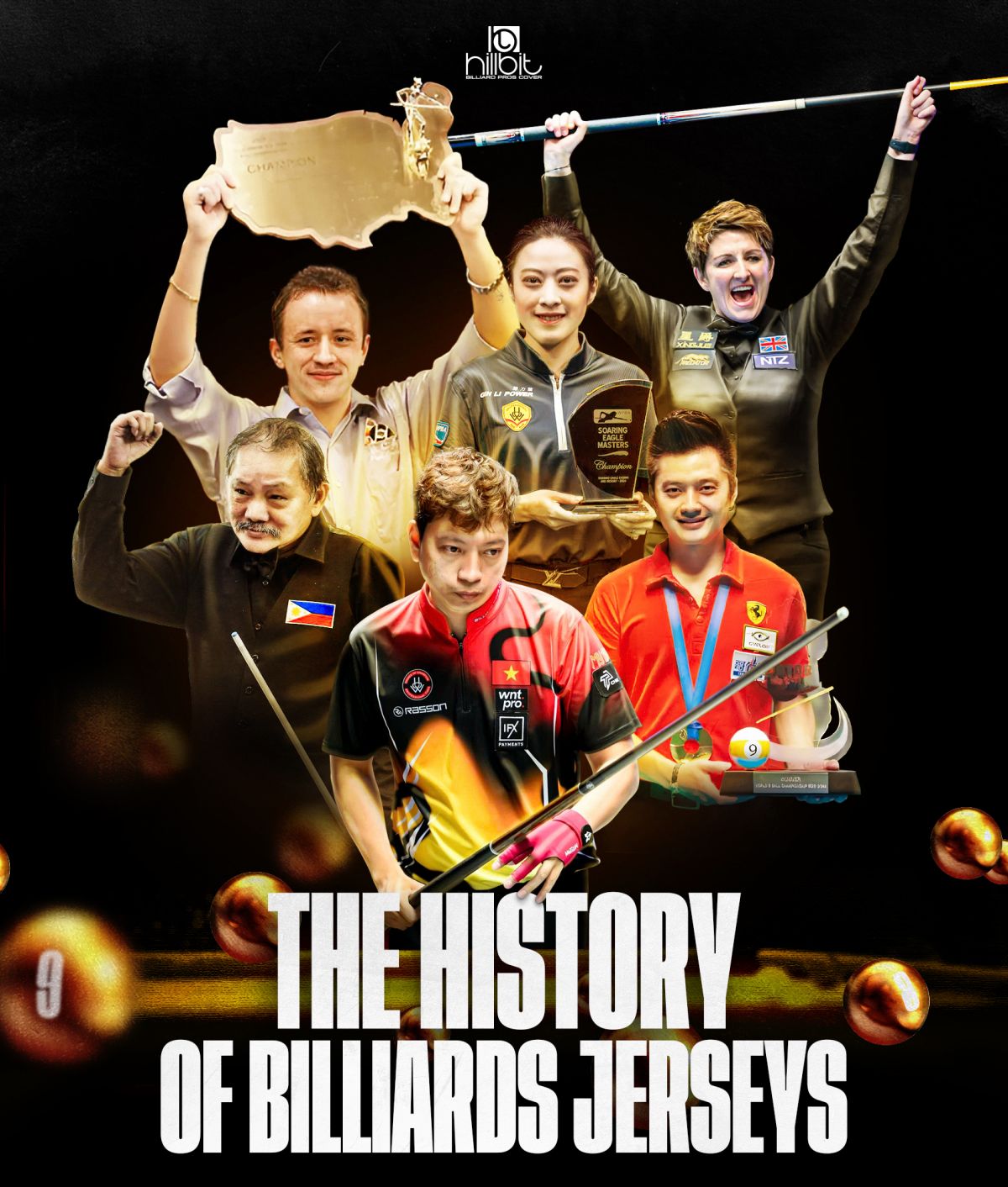 THE HISTORY OF BILLIARD JERSEYS - HÀNH TRÌNH CỦA ÁO ĐẤU BIDA: TỪ LỊCH LÃM ĐẾN BÙNG NỔ PHONG CÁCH